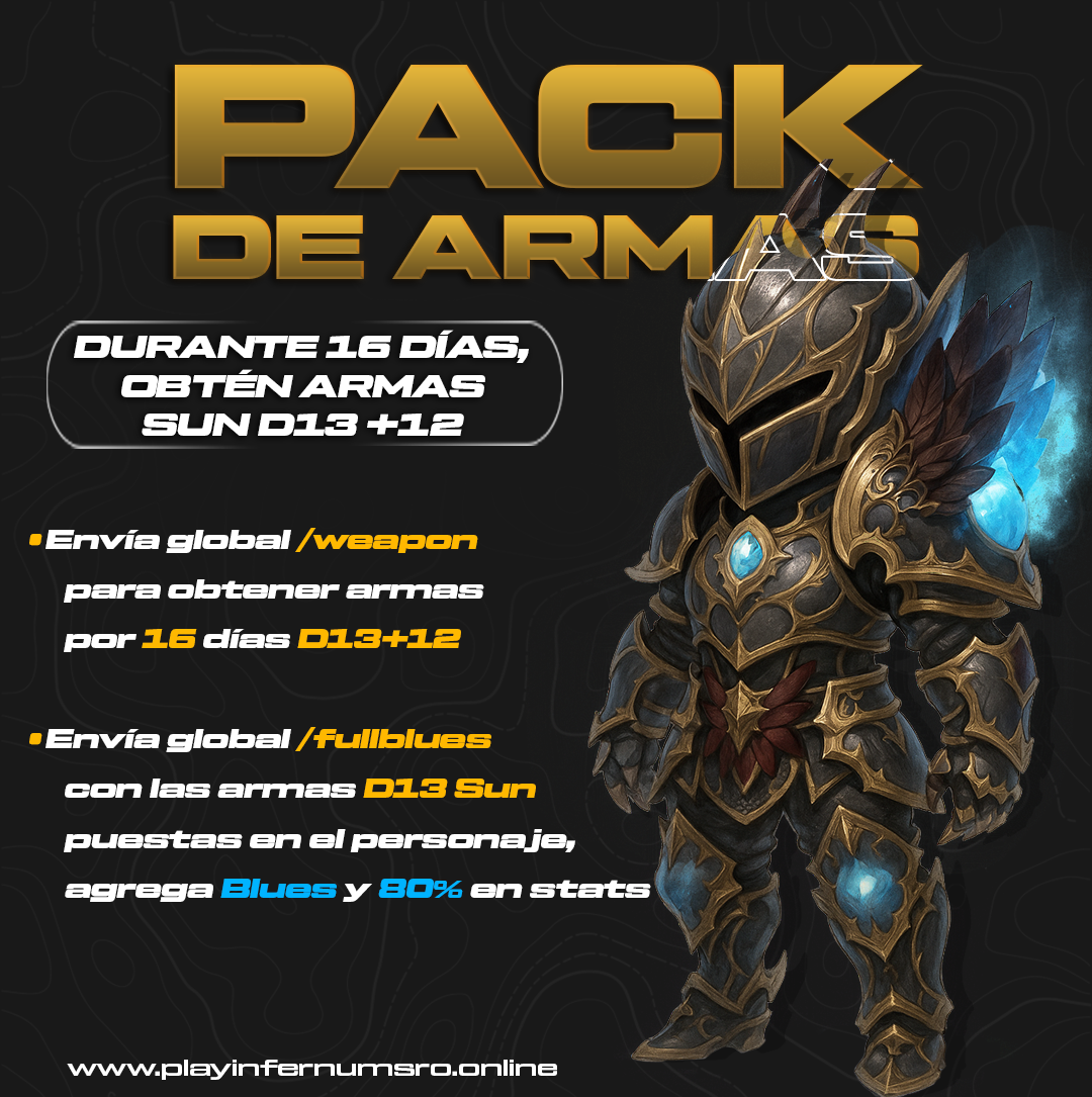 Guía Infernum parte 4